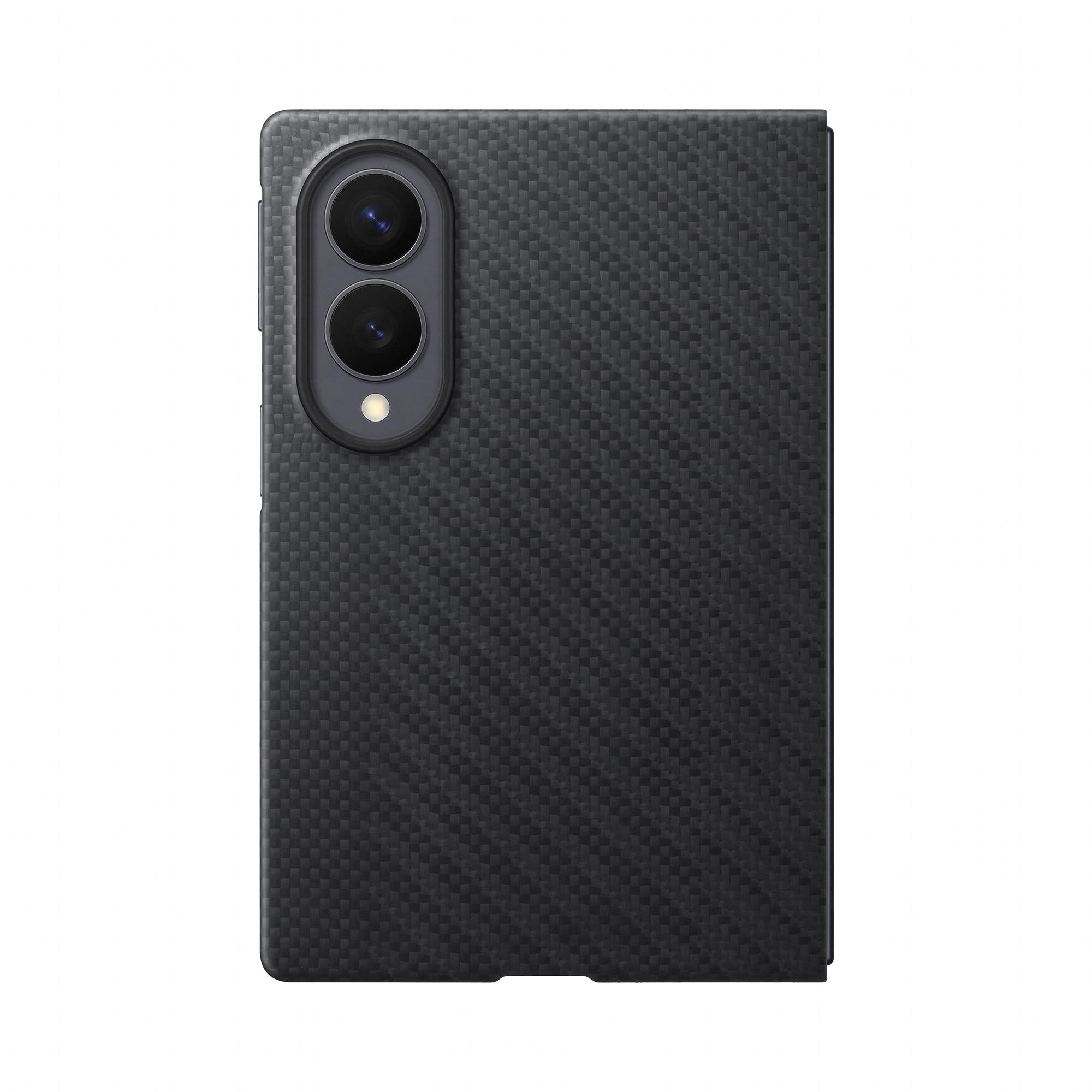 Samsung Carbon Magnet Case per Galaxy Z Fold8, Black | Cover Magnetica in Fibra Aramidica, 2 Pellicole Schermo Anteriore Incluse, con Tecnologia Magnetic Power Profile