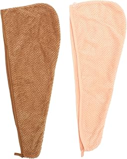 FOMIYES Toalha De Chapéu De Cabelo Seco De Lã De Coral 2 Peças Para Cabelo Longo Chapéu De Cabelo Seco Toalha De Banho Toalha De Banho Chapéu De Banho Chapéu De Cabelo Toalha De Cabelo