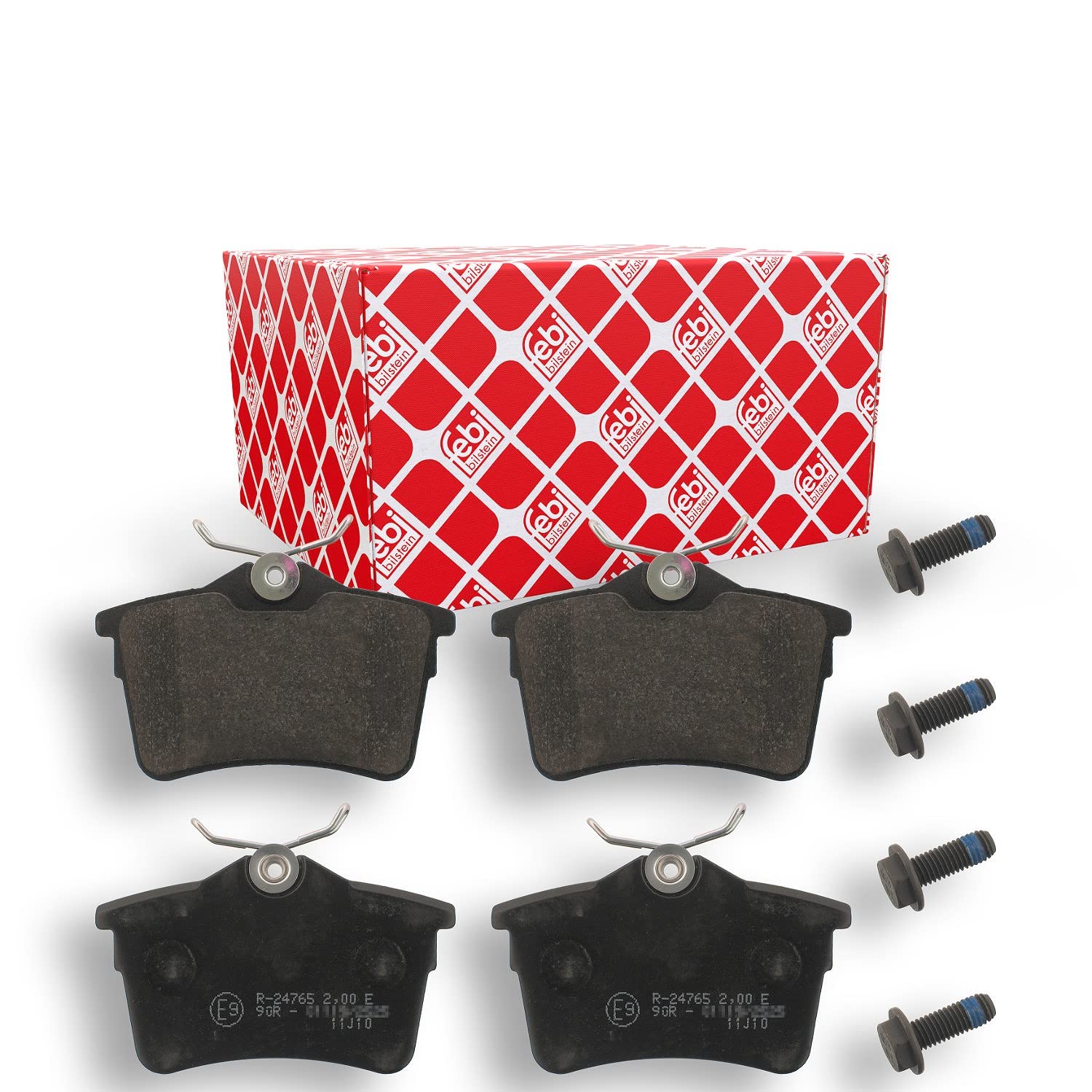 FEBI 16831 BRAKE PAD SET DISC BRAKE Rear