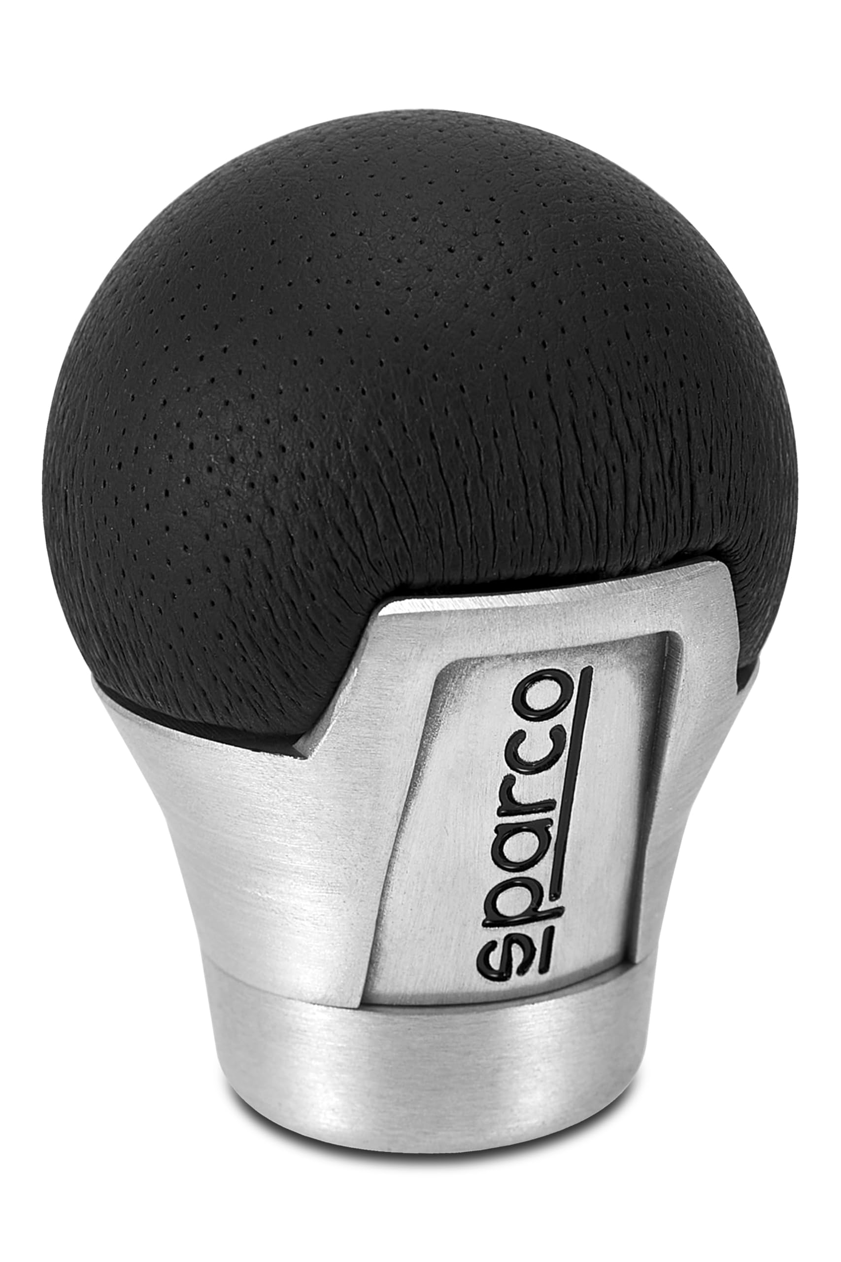 SPARCO-CORSA SPG101_J SPARCOCORSA Shift Knob BK Leather x Metal