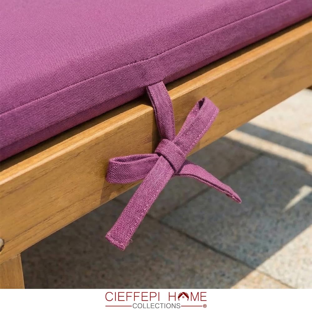 Toldo Matelas de chaise longue d'extérieur imperméable (blanc)
