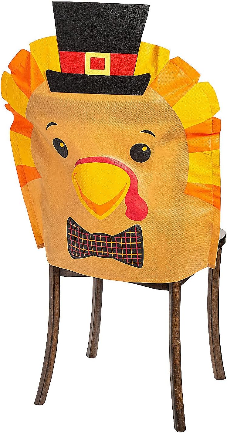 Fun Express Thanksgiving Turkey Chair Covers 4 Pc Home