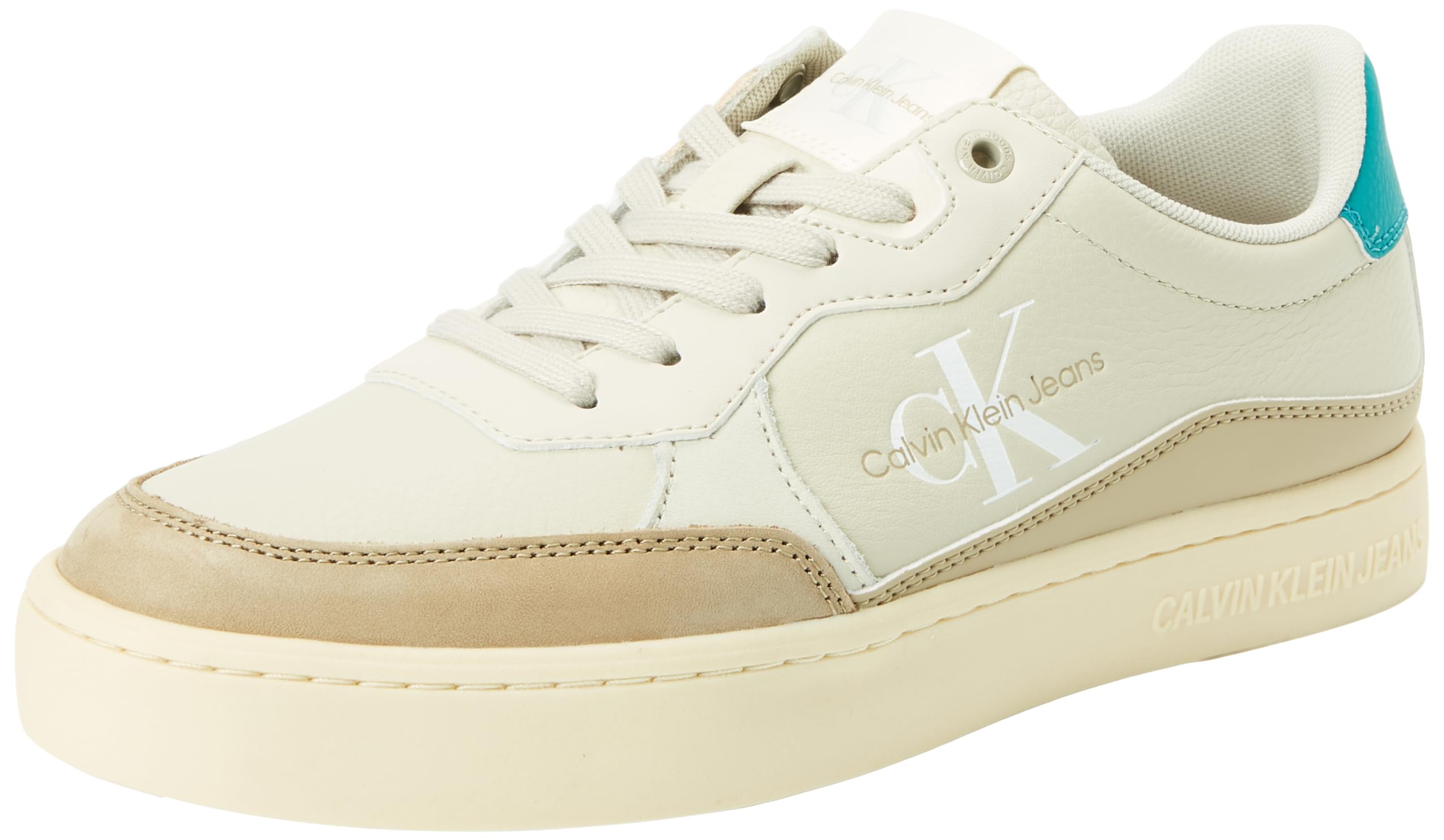 Calvin Klein Jeans Classic Cupsole Low LTH Ml Fad Ym0ym00885, Zapatilla con Suela Hombre