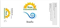 Vista 2 de Sun Essential Oils - Breathe Blend Oil (Huge 4 oz Bottle) Breathe Easy Essential Oil for Aromatherpay, Diffusers, Home - 118 ml