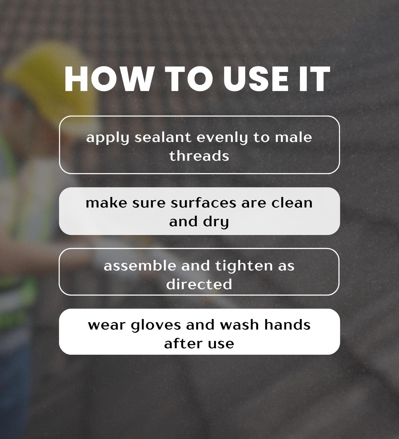 RectorSeal Tru-Blu Blue Pipe Thread Sealant 16 oz Bundle with Cleaning Gloves – Helps Seal Threaded Pipes in High-Vibration Environments – Gift Set (4 Items)