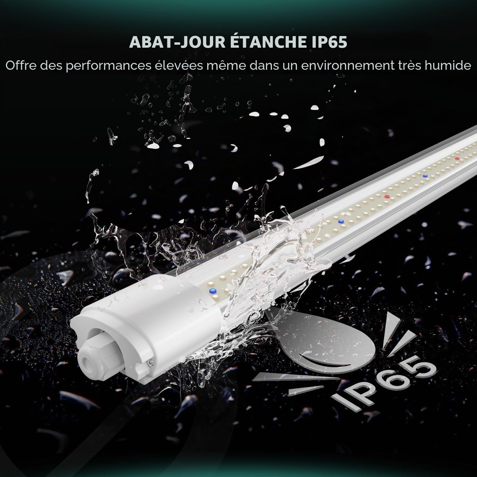 MARS HYDRO VG80 lampes de croissance horticoles for culture indoor lampe de culture led spectre complet avec Daisy Chain pour les légumes, les fleurs, les serres hydroponiques, les semences
