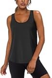 Women's Workout Tank Tops Sleeveless Athletic Racerback for Gym Yoga Running - Summer Fitness Tops Scoop Neck (S-XXL)