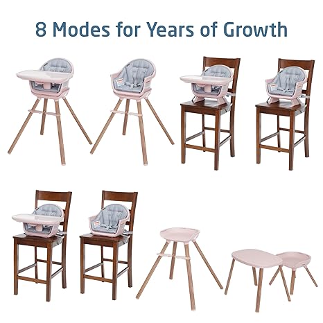 The 8-in-1 functionality of the Maxi-Cosi Moa allows it to adapt to your child's growing needs. It can be converted into multiple seating positions, including a newborn recliner, highchair, and even a booster seat for older children. This versatility provides long-lasting usability, making it a cost-effective choice for families.