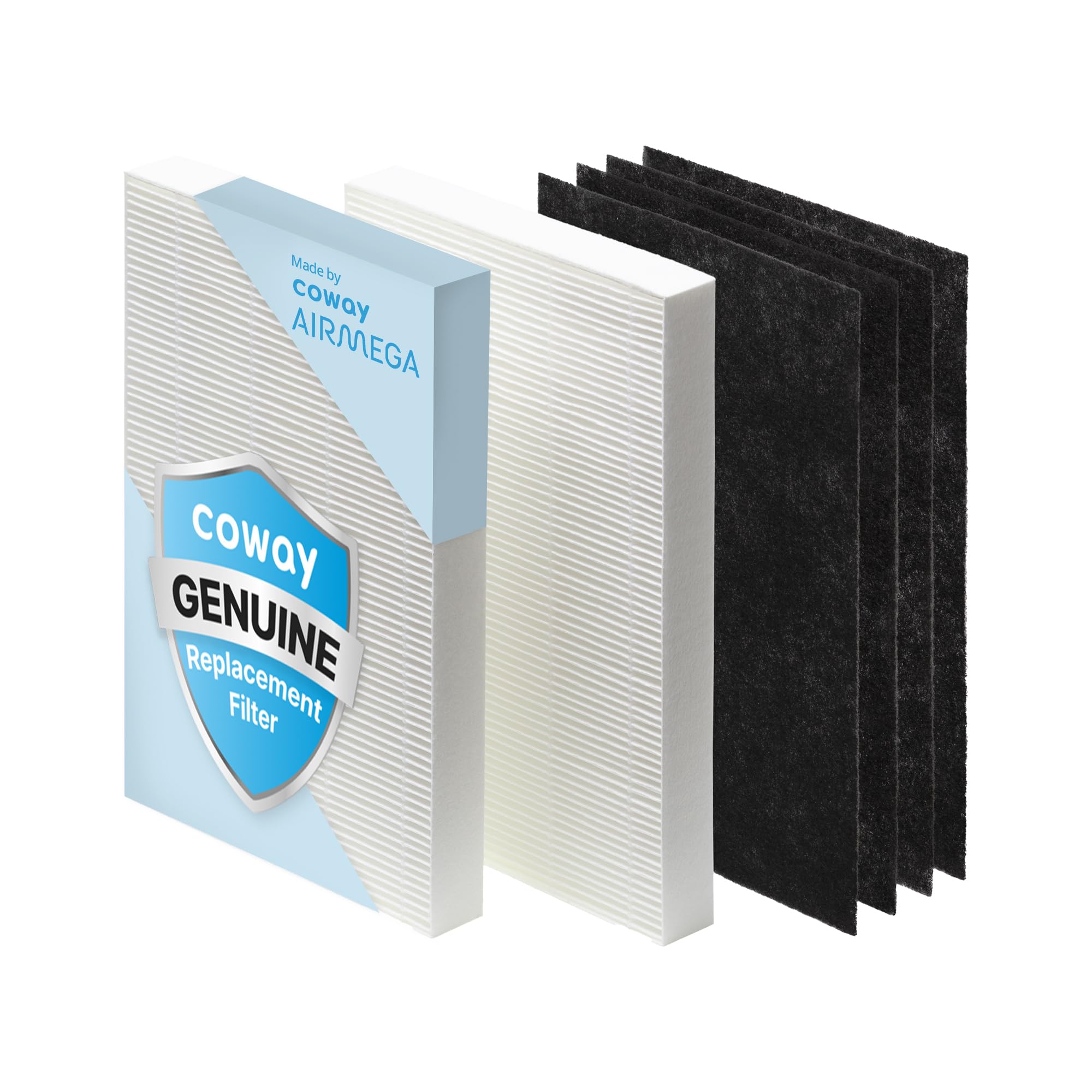 Coway AP-1216-FP Replacement Filter Pack for AP-1216L , Black