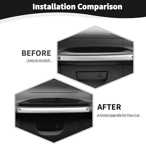 Miniatura 10 de RT-TCZ Para Jeep JK - Bandeja de agarre para consola central, bandeja de almacenamiento para pasajeros, organizador de bandeja de agarre para Jeep