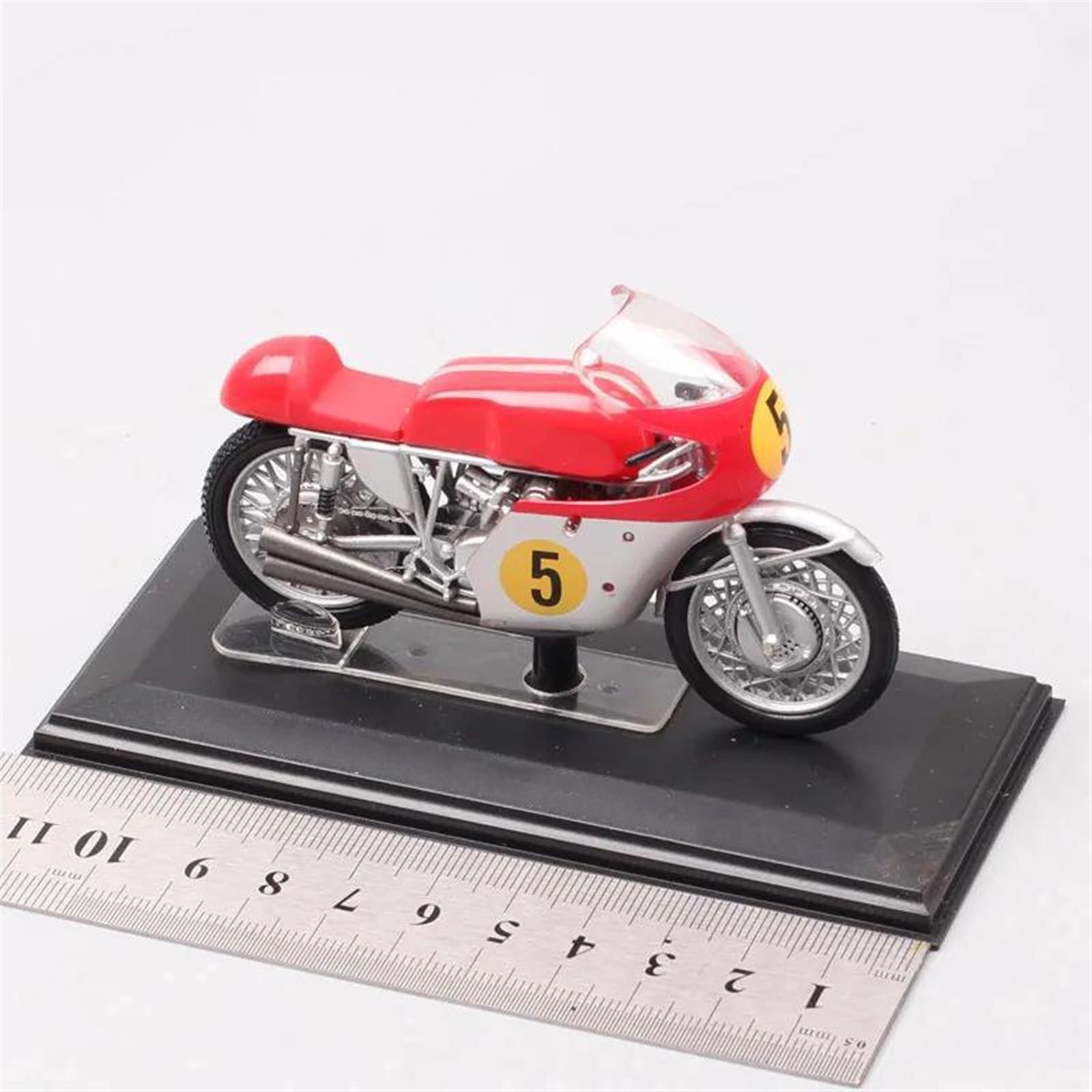Modello 1/22 Per MV Agusta 500cc 1963 No.5 Modello Di Moto Giocattolo Collezione Auto