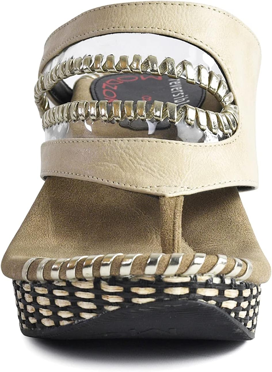 Modzori Valencia Mid Wedge Reversible Sandal - Image 7