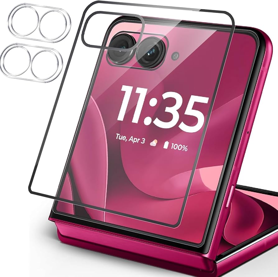 Amazon.com: MOOISVS 2+2packs Screen Protector For Motorola Razr 60