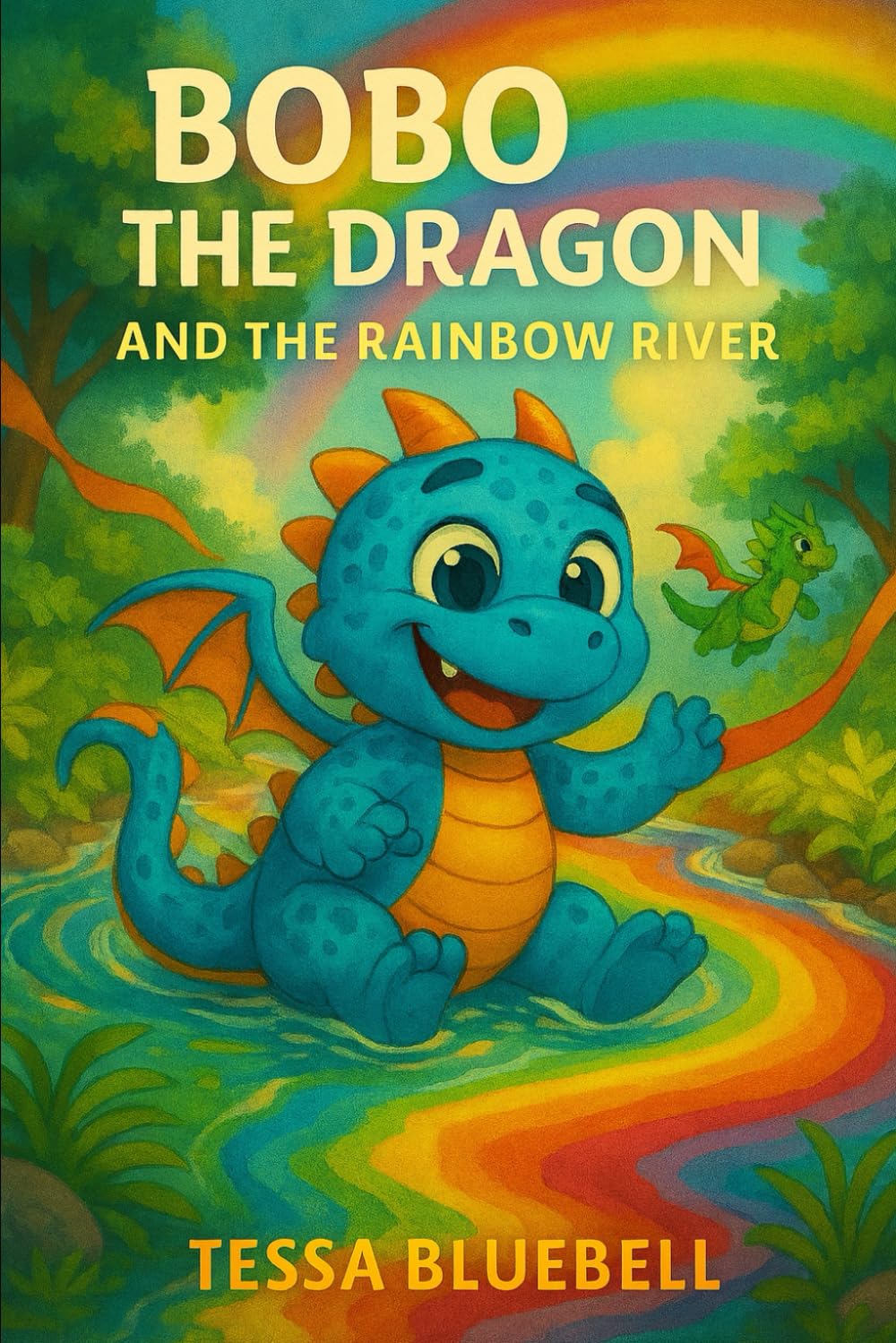 Bobo the Dragon and the Rainbow River: Where colors sparkle and courage flows, Bobo follows the magic! (Bobo The Dragon - Book Series)