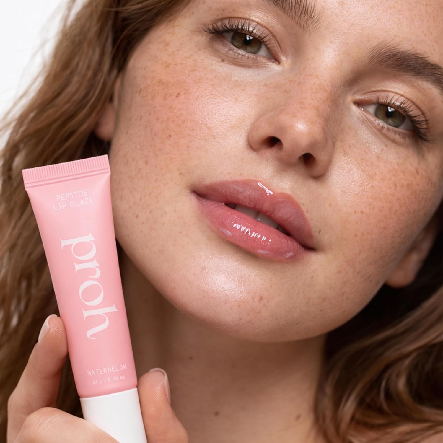 Peptide Lip Glaze Hydrating Gloss Balm with Lip-Plumping Care