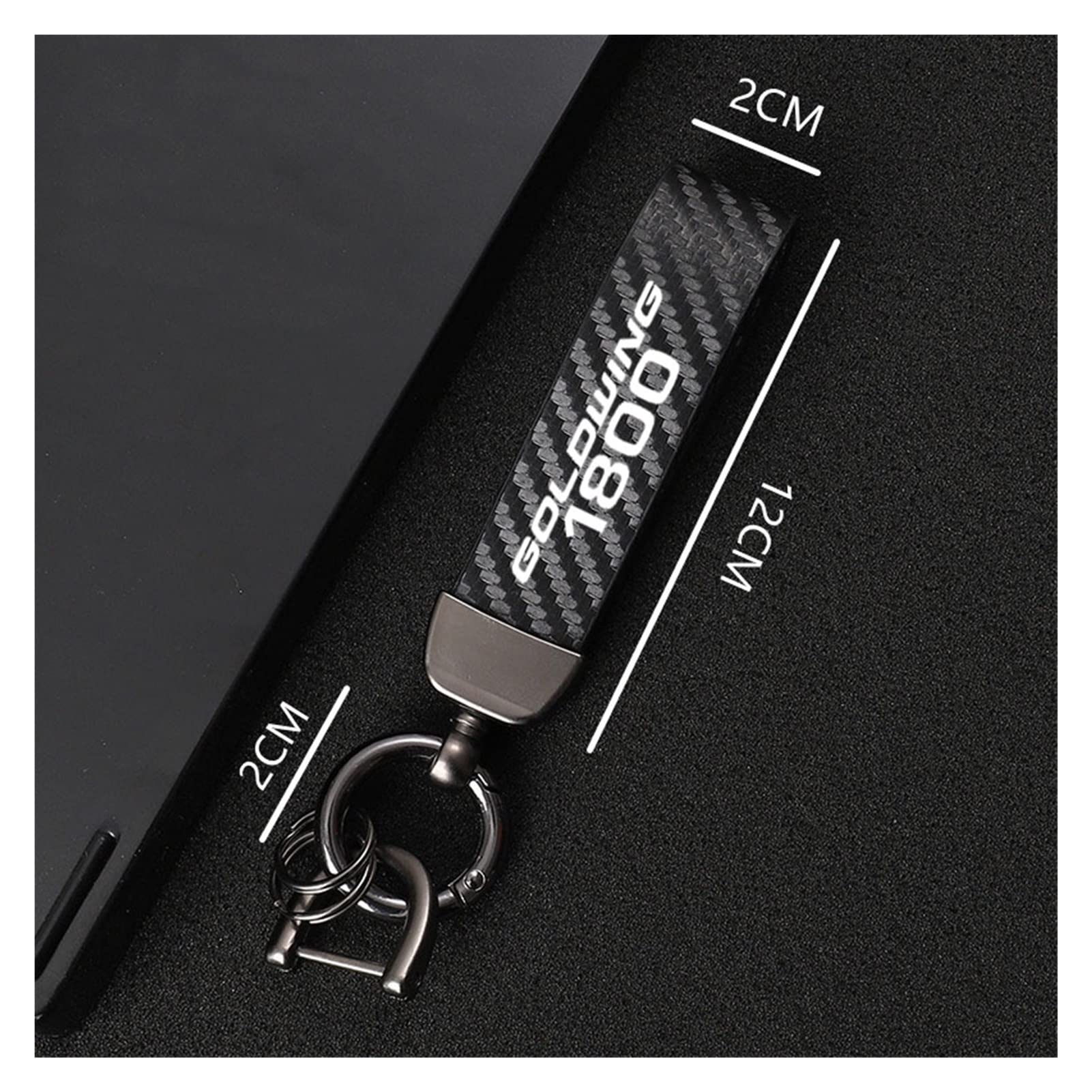 Keyring For Honda Goldwing GL1800 – 2001 Model, Black, Art. 1093