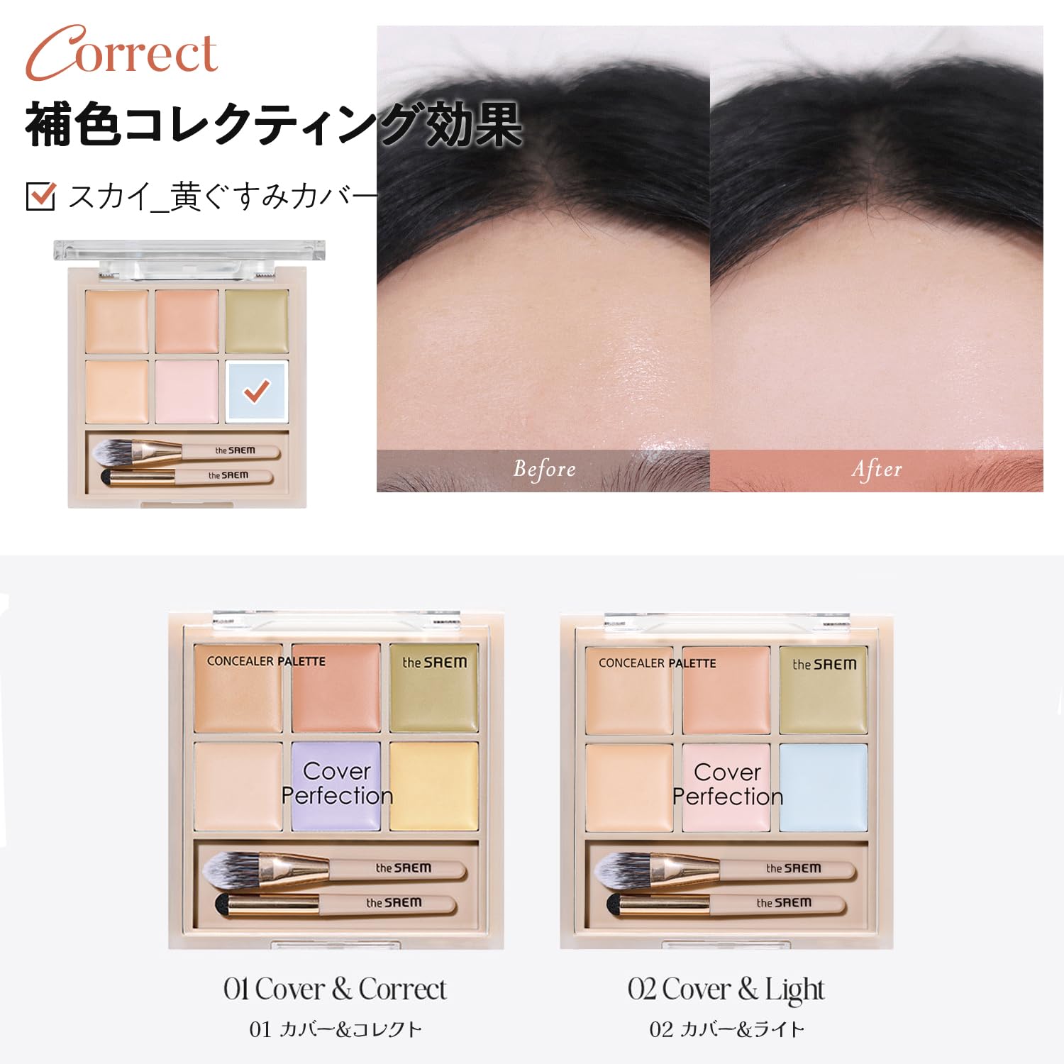 Amazon | ザ セム(The Saem) 日本公式 カバーパーフェクション