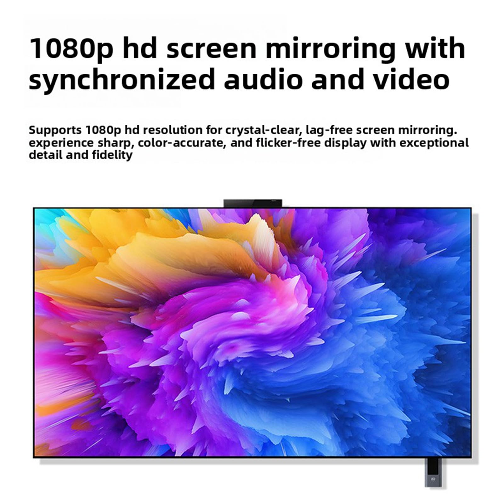 Bezprzewodowy Nadajnik-odbiornik HDMI, Dwuzakresowy Bezprzewodowy Zestaw Przedłużacza HDMI 2,4G 5G, Wyjście Wejściowe 1080P 60 Hz 4K, Plug & Play, Małe Opóźnienie