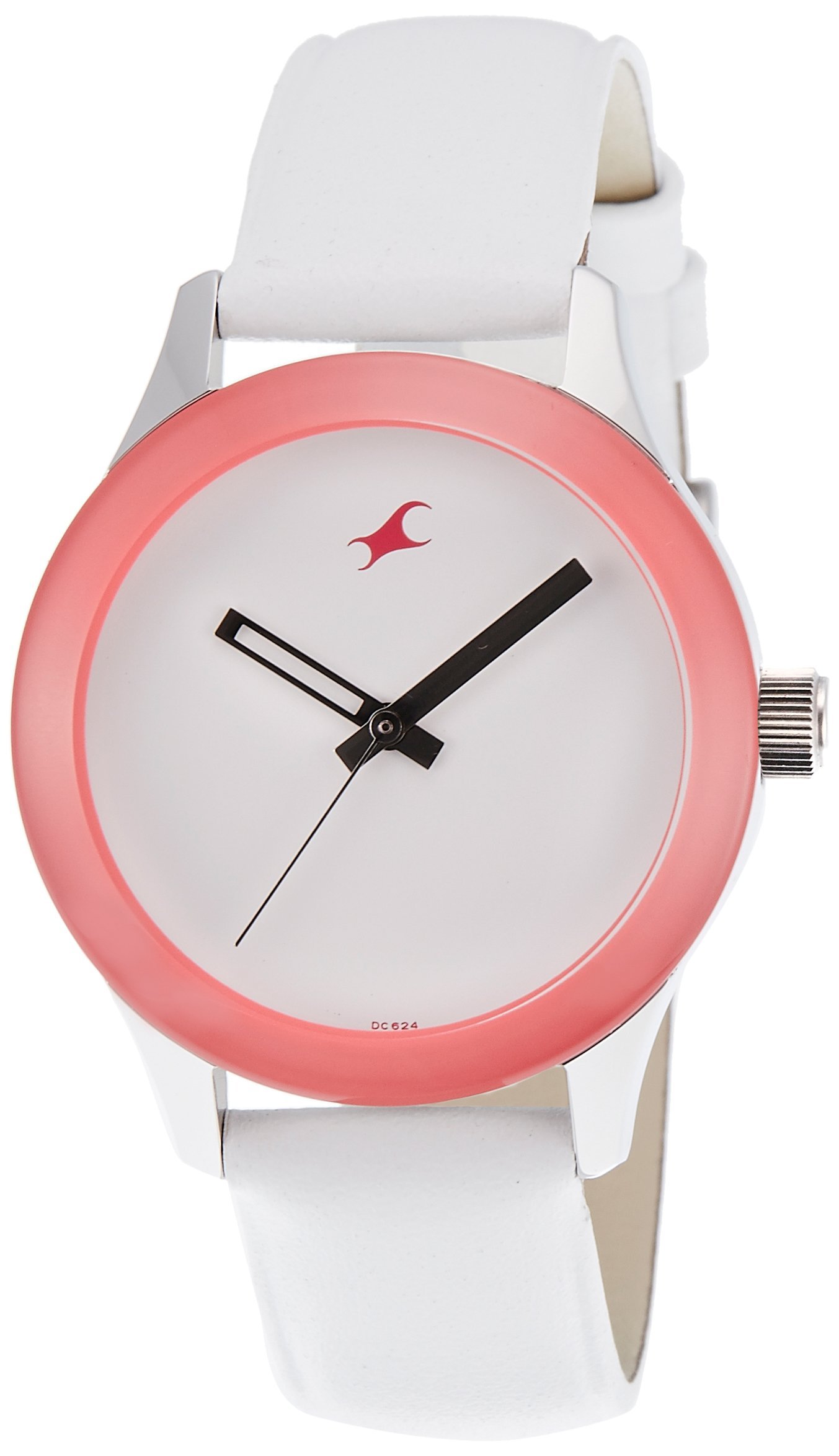 Fastrack Quartz Analog White Dial Leather Strap Watch for Girls-NP6078SL01 (B00GSJ19WK) Amazon Price History, Amazon Price Tracker