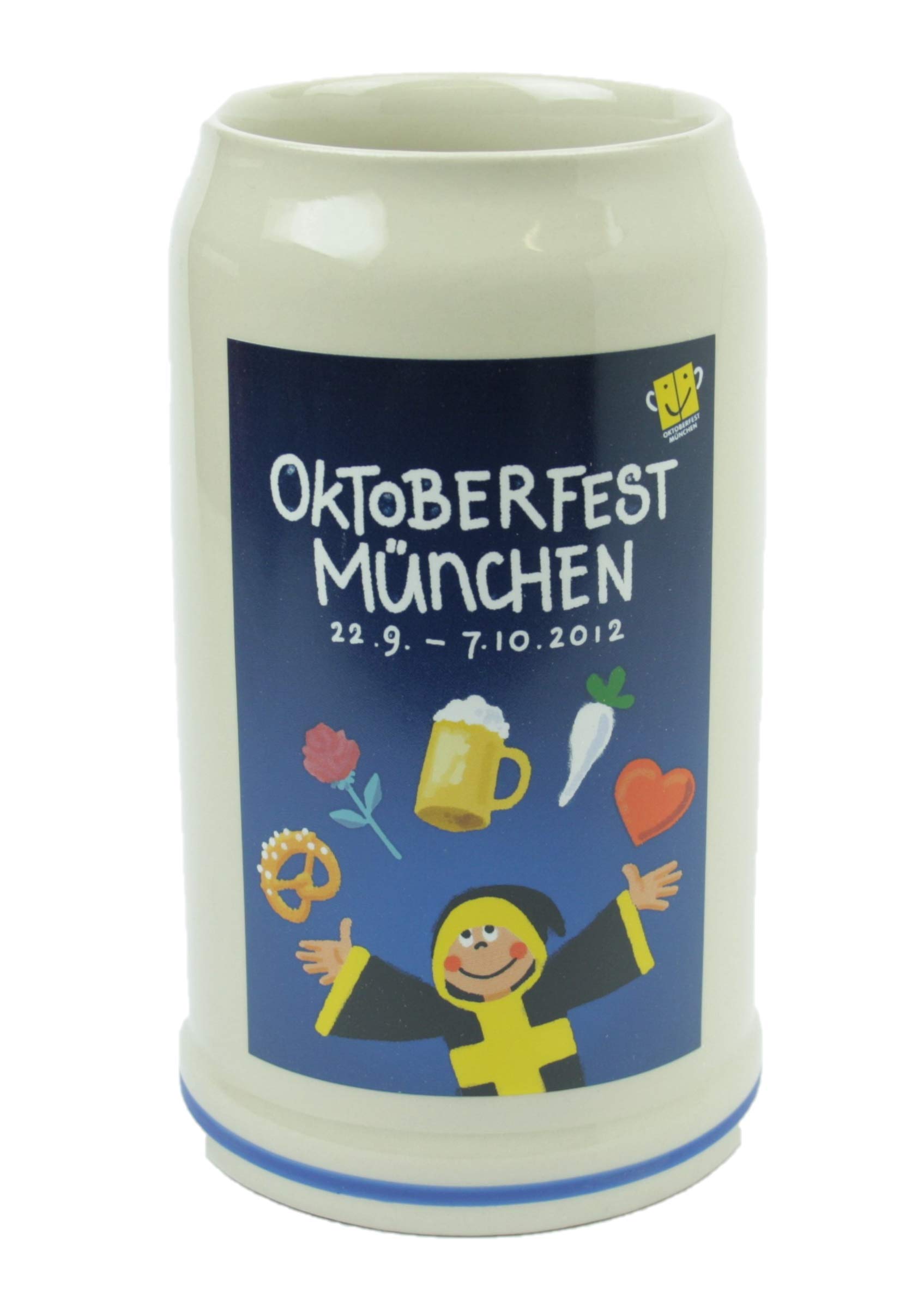 Original Oktoberfestkrug 2012 I Jahrgangskrug I Jahreskrug I Wiesnkrug I Sammlerkrug I Original Verpackung