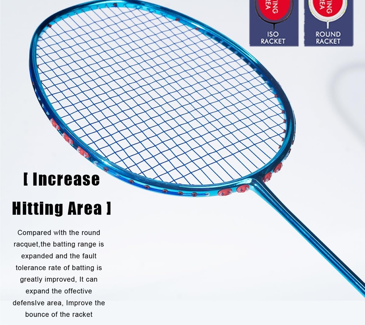 Federball Set 82g Badminton Schläger 32 £ Carbon Faser Mit Staub-Freies Beschichtung Design Professionelle