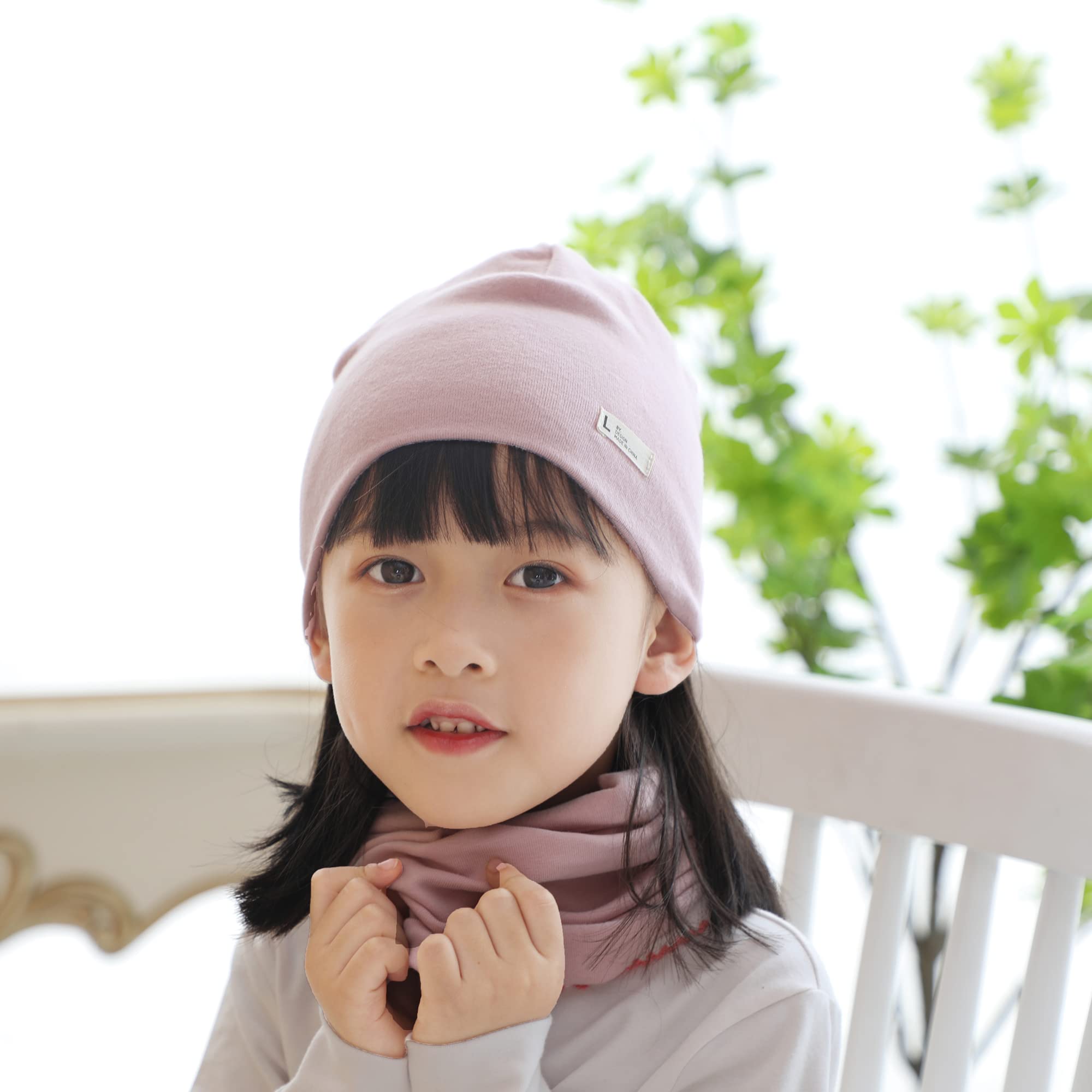 Ensemble Bonnet + Écharpe Boucle Areti Baby - Coton Doux Pour Enfant, Automne/Hiver (0-6 Ans)