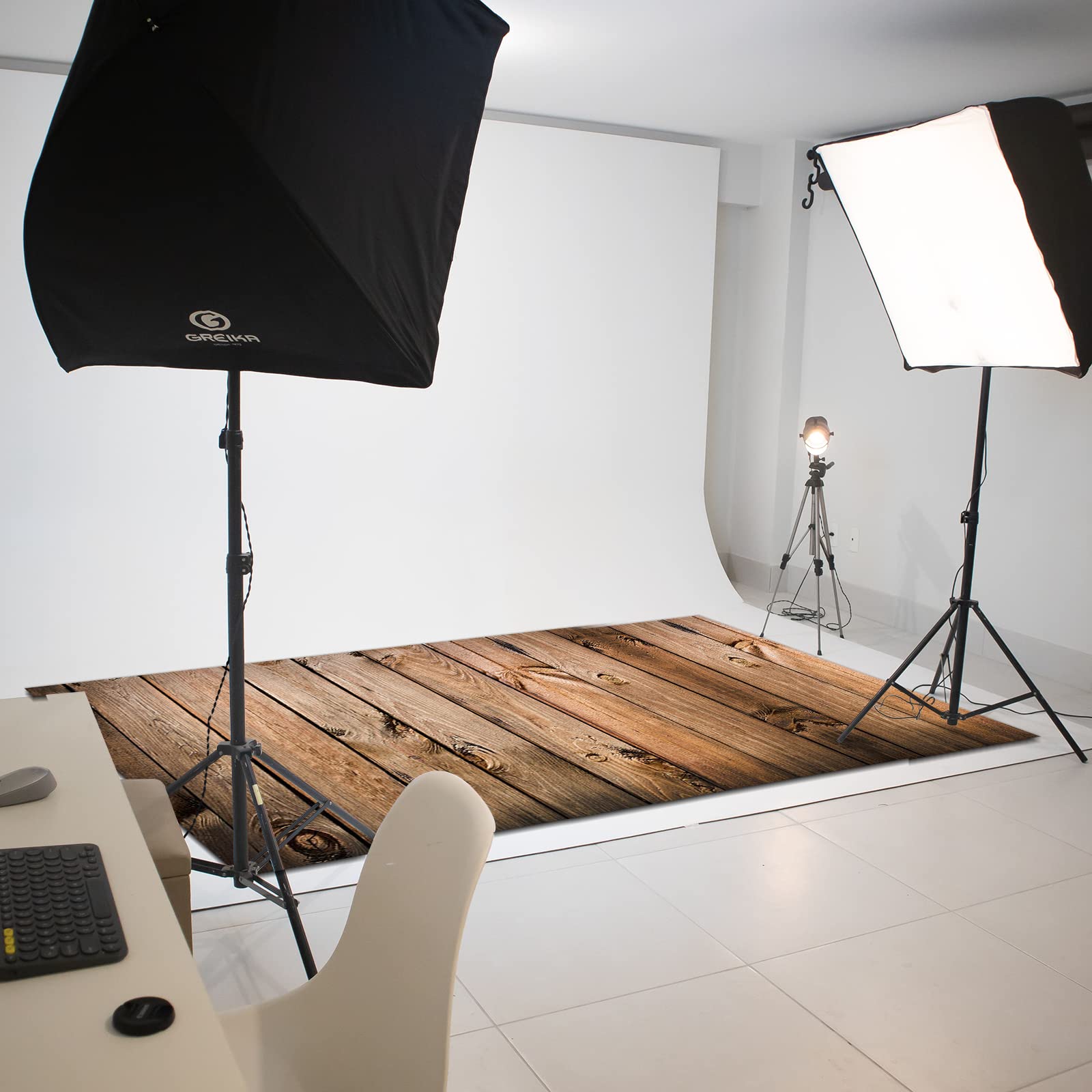 MEHOFOND Alfombra de goma con patrón de madera vintage de 1,5 x 1,2 m, para fotografía profesional, baby shower, cumpleaños, retrato, avión, bodegón, fotografía, estudio, accesorios