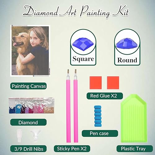 Miniatura 2 de ADANAY Kit de pintura por números para adultos, pintura al óleo personalizada para hacer tu foto, juego de pintura de color por números para