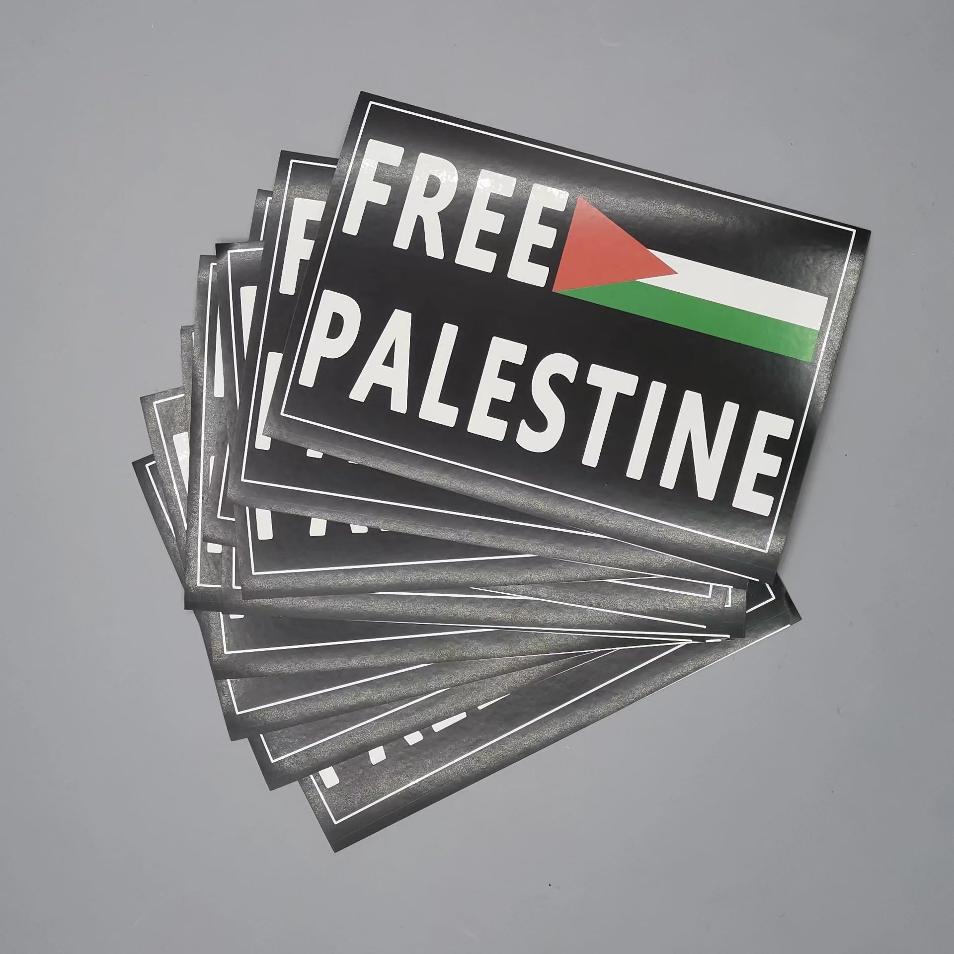 Amazon.co.jp: 無料パレスチナ国旗ステッカー(6インチラージ/10枚