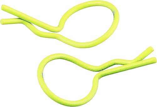 Dynamite Clips de carrocería doblados amarillos 8 DYN5553 piezas de opción para automóvilcamión