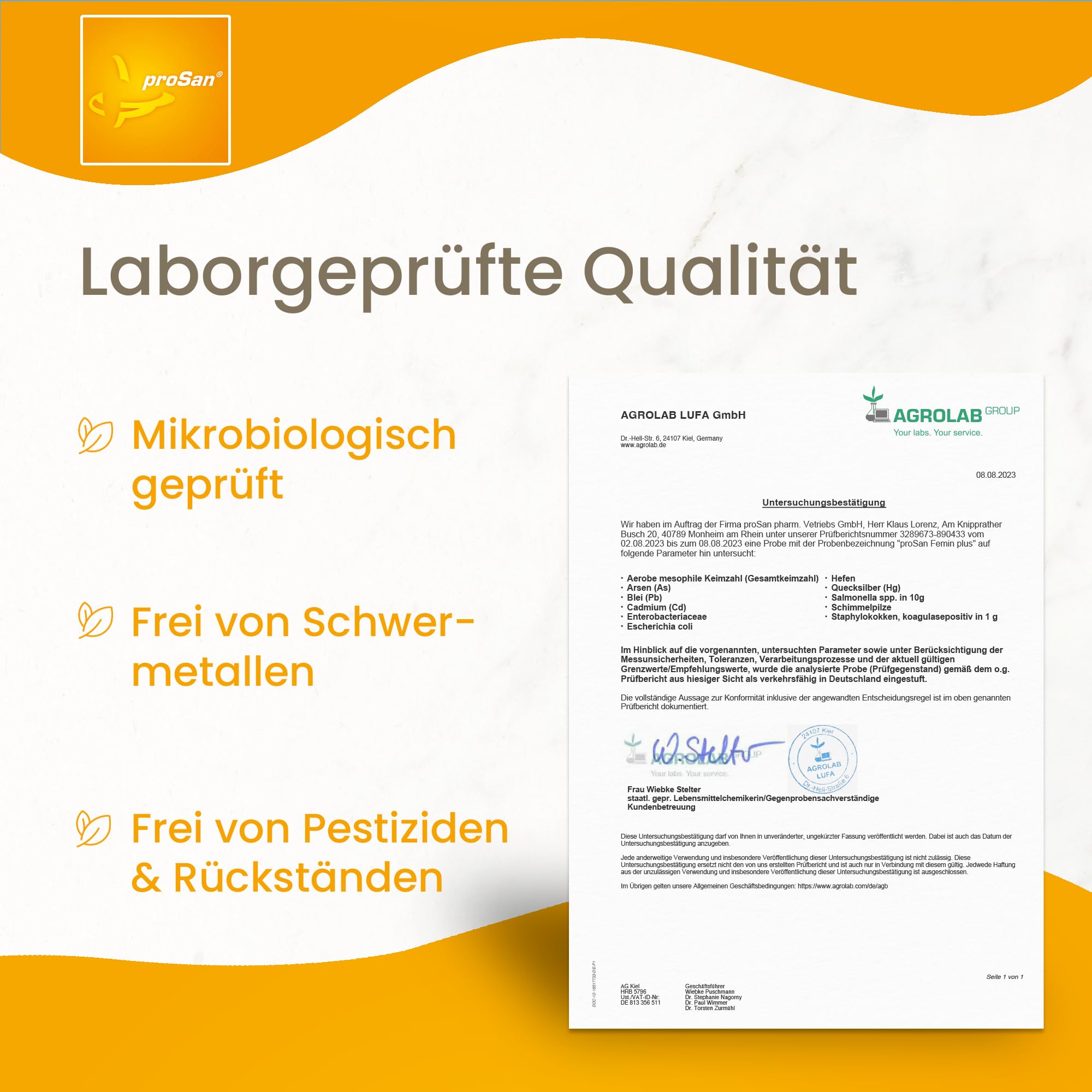 proSan Femin plus Wechseljahre Kapseln (Monatspackung: 60 Kapseln) | Pflanzlich & hormonfrei, Isoflavone & Lignane, Vitamine & Mineralien, Carotinoide & Coenzym Q10
