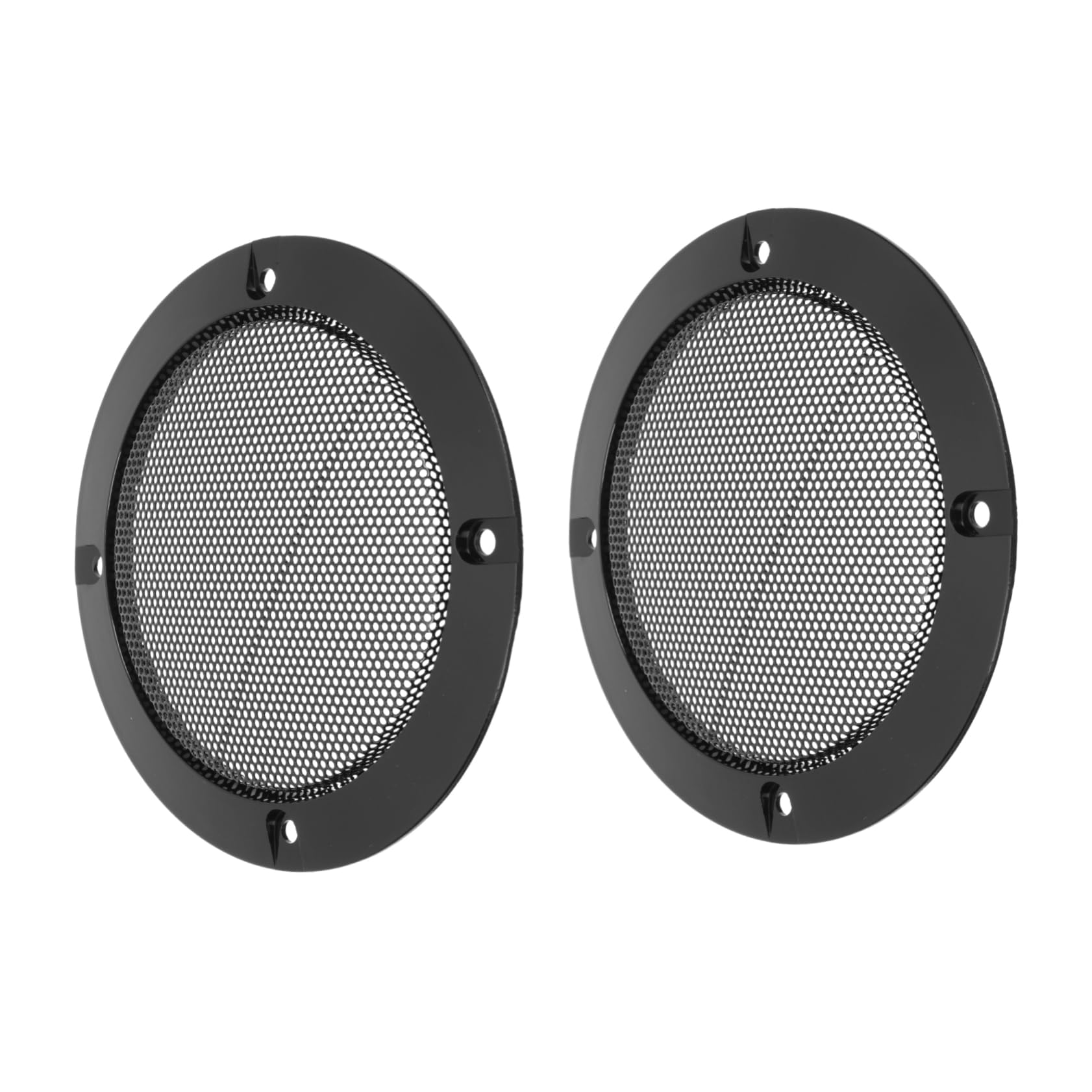 BRIGHTFUFU Speaker Grill Cover 2pcs Car Speaker Grills Cover Mesh Woofer Horn Guard
