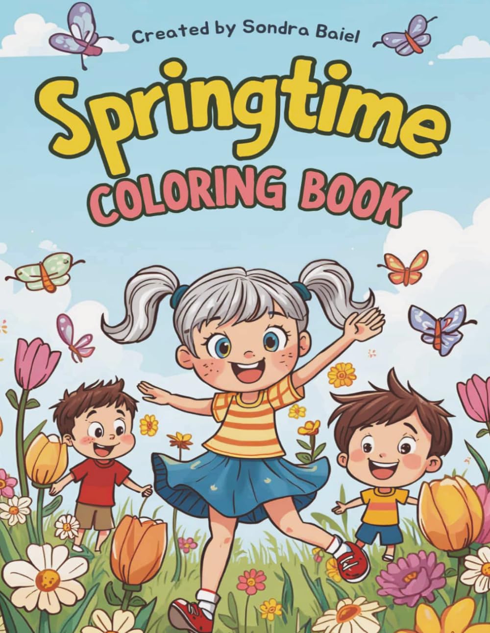 Spring Season Coloring Book