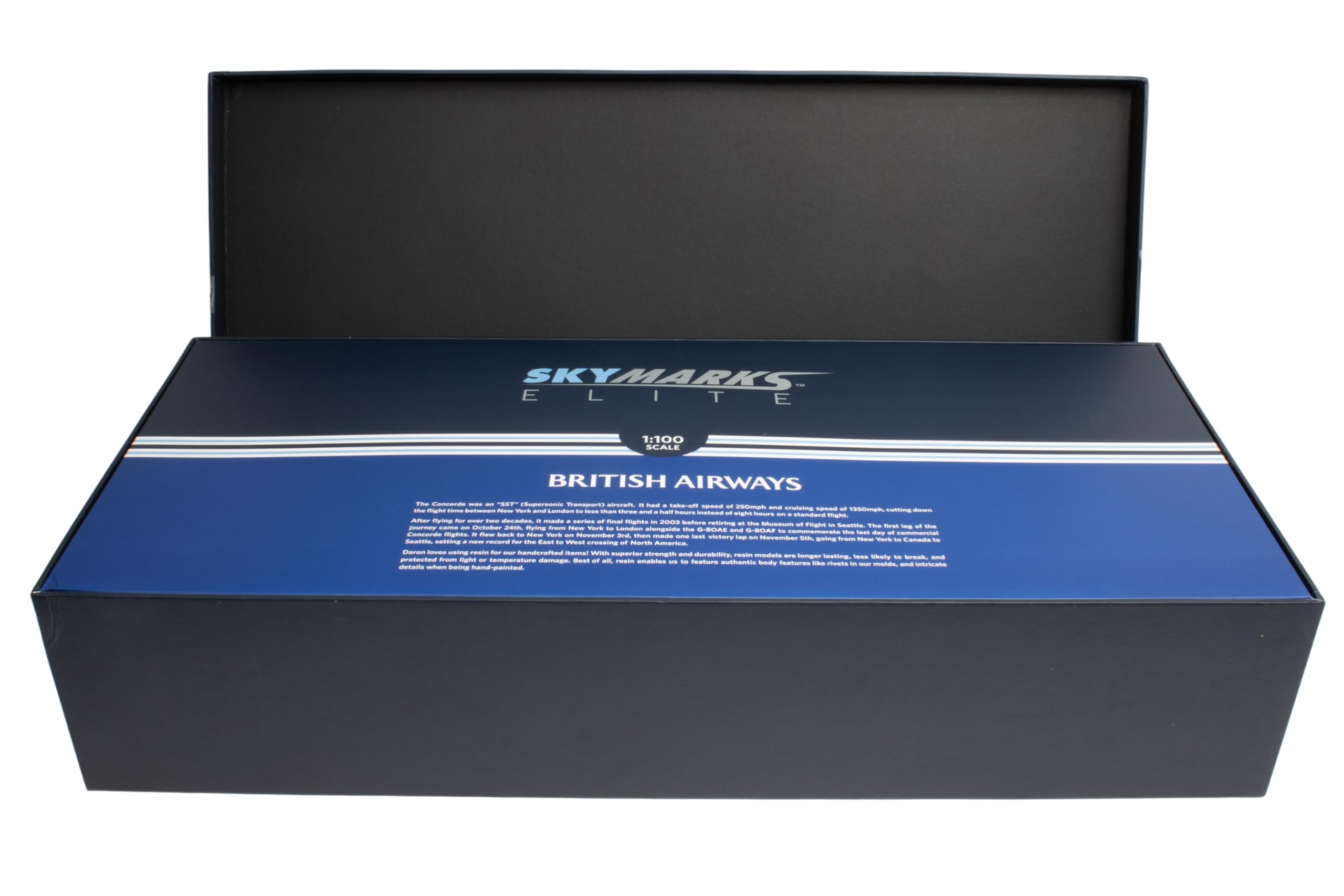Amazon.com: SkyMarks Elite British Airways Concorde 1/100 Scale