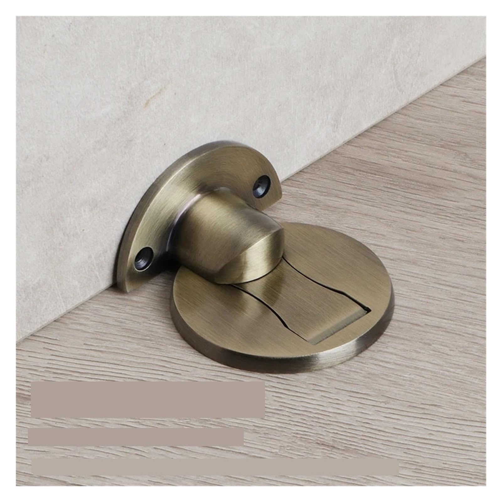 Sjloynwq Green Bronze Door Stopper 304 Stainless Steel Punch-Free Invisible(Green Bronze)