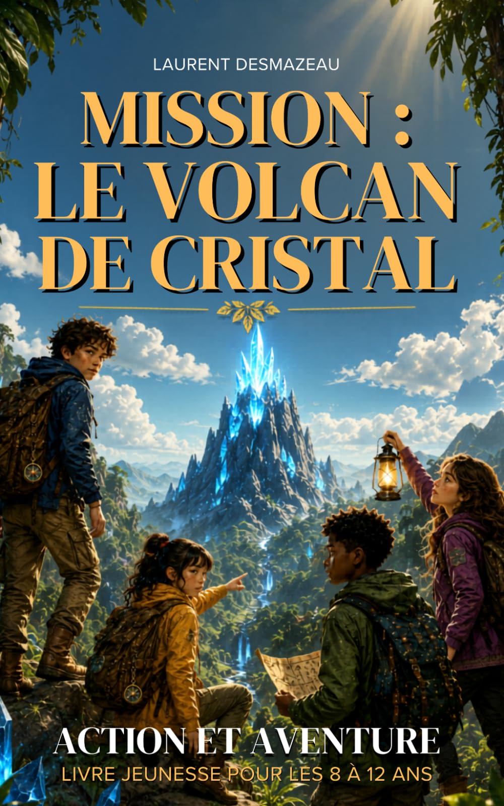 Mission : Le Volcan de Cristal: Un roman d’aventure jeunesse 8-12 ans, rempli de mystère, de suspense et de nature à protéger: 2 (Livres de Noël et ... les jeunes de 8 à 12 ans Édition 2026-2027)