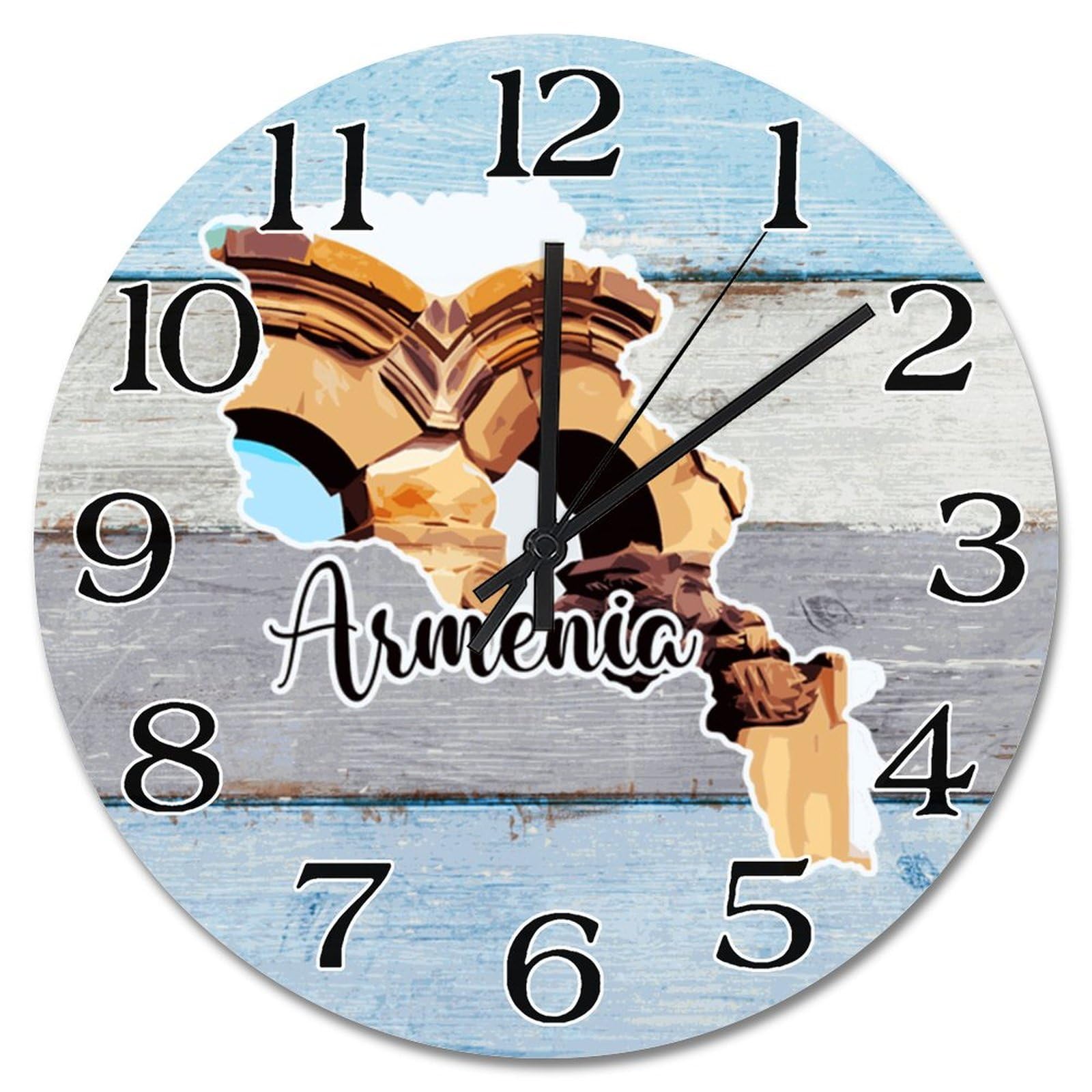Horloge murale salon moderne Arménie grand format silencieuse