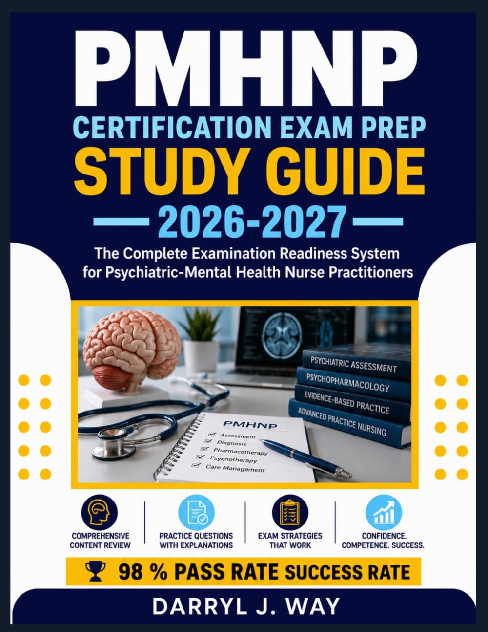 PMHNP CERTIFICATION EXAM PREP STUDY GUIDE 2026-2027: The Complete Examination Readiness System for Psychiatric-Mental Health Nurse Practitioners
