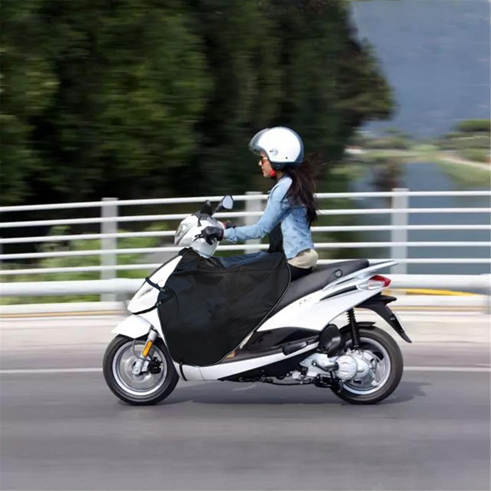 Tablier de Jambe de Scooter – Protection imperméable Coupe-Vent