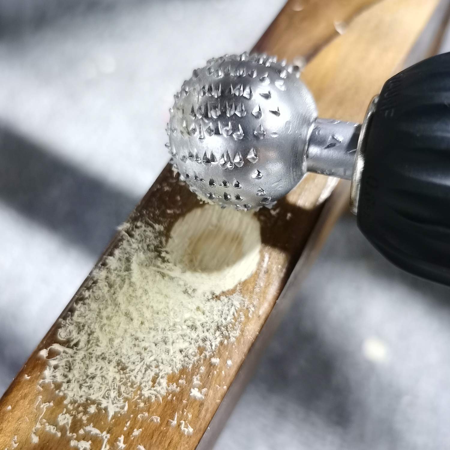 Fresa A Testa Sferica In Carburo Di Tungsteno - 4 Taglienti Per Incisione - Foto 3