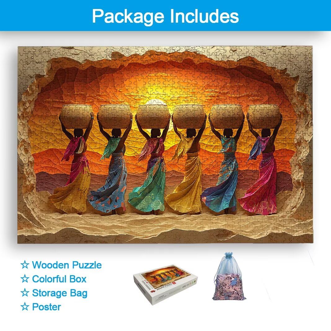 Puzzle África, Puzzle 3000 Piezas para Adultos, Regalo Mujer/Hombre -2119