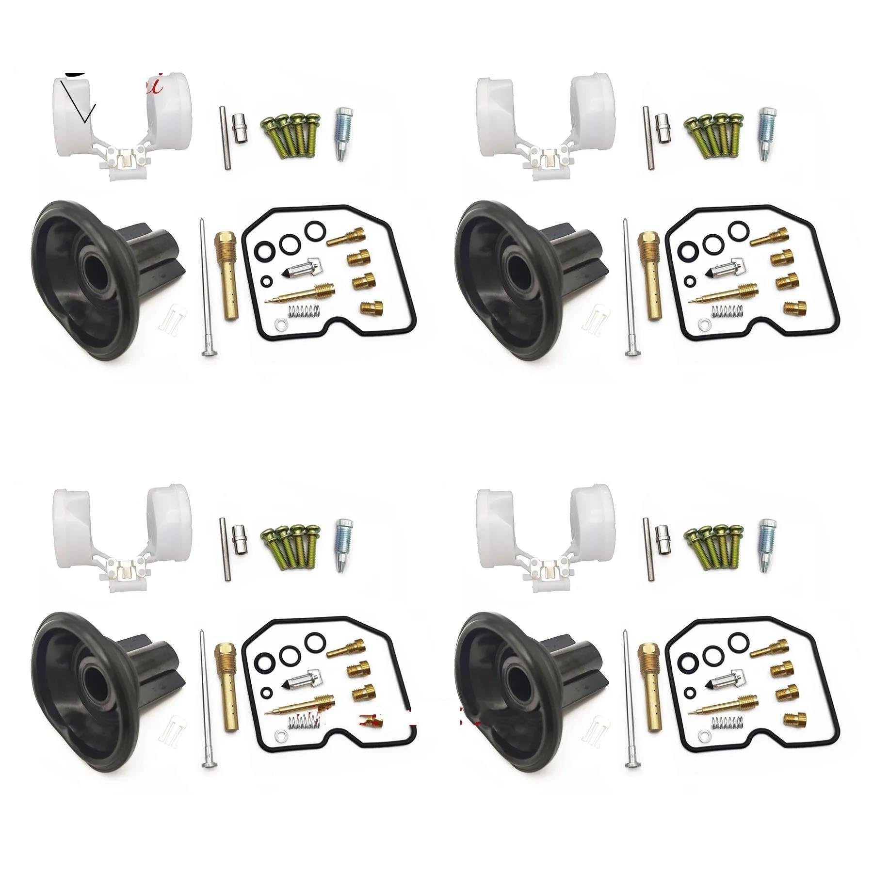 Kit De Réparation Carburateur, Joint Soupape À Aiguille, Diaphragme Piston Avec Flotteur Pour Zephyr 400 Pour Keihin CVK ZR400 C1-C7 89-95 siège soupape pointeau