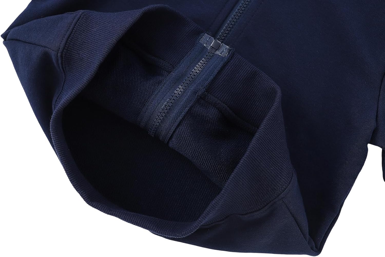 Toddler Hoodie Jacket Boys Long Sleeve Full Zip Hooded Solid Fall Winter Sport Pullover Sweatshirt Coat for Kids - Image 5