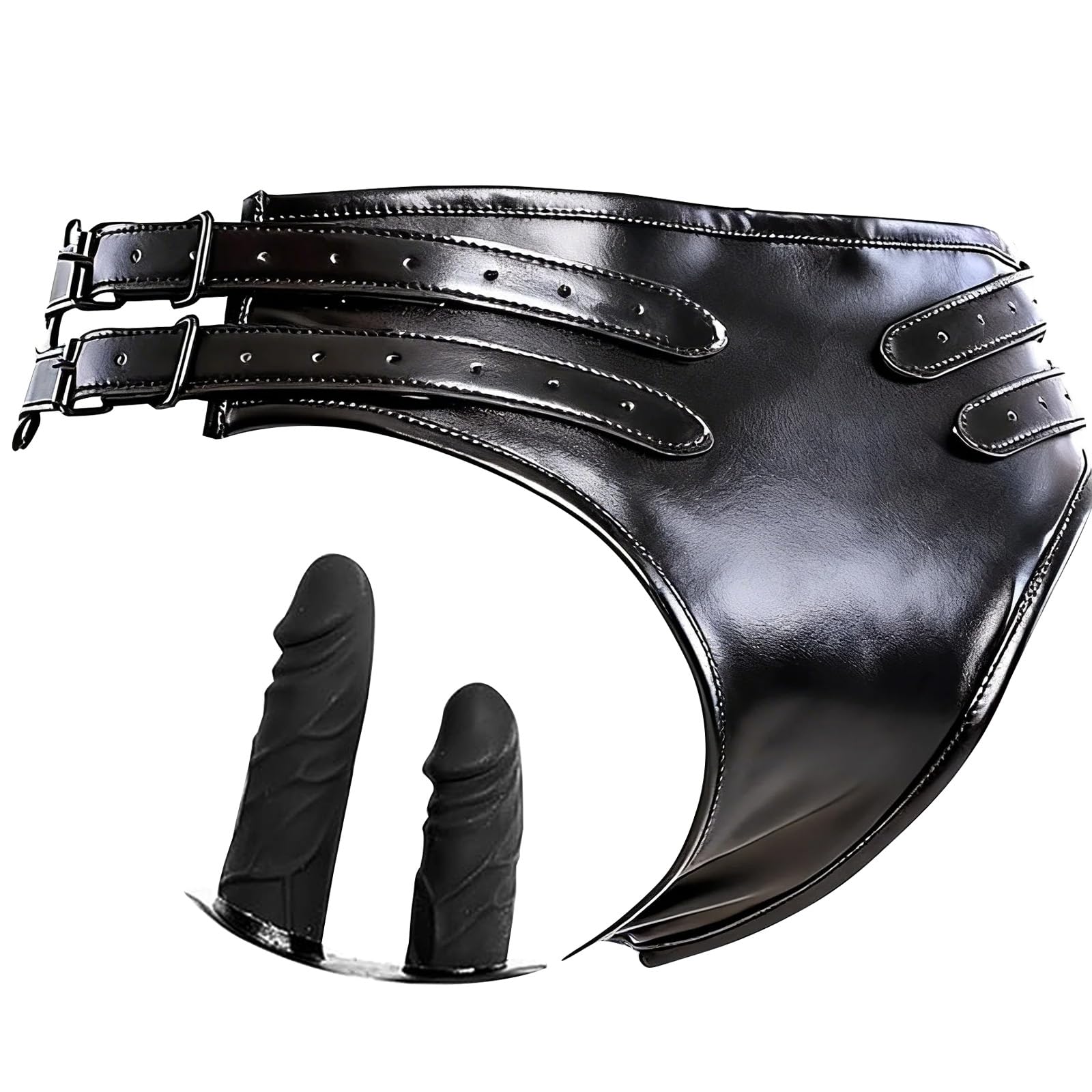 Culotte en Latex avec gode Anal, Ceinture de chasteté, Ceinture, Culotte, Pantalon gode, Culotte Plug, pour Femmes, Couples, Femme