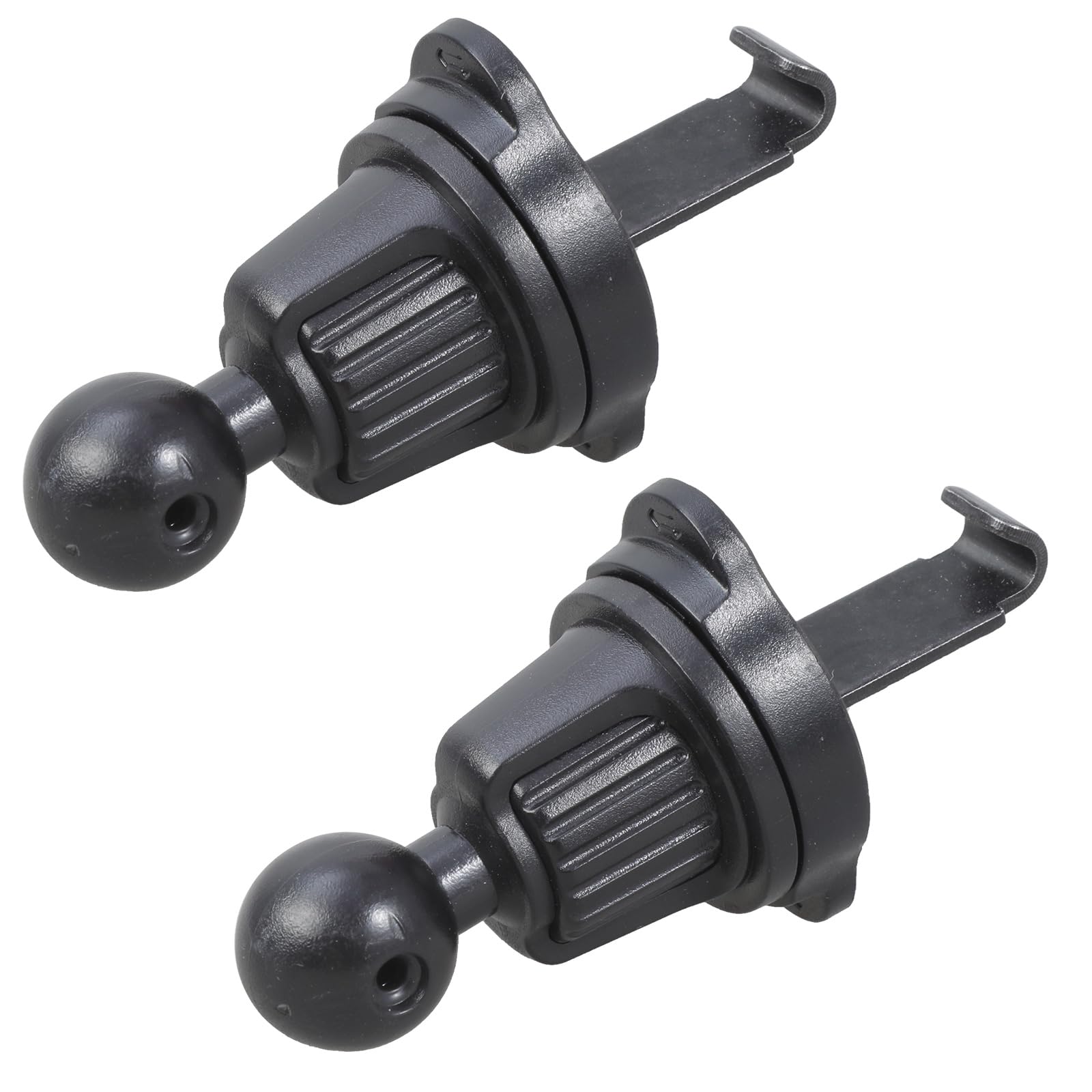 YUPEIUKLI Car Air Outlet Hook Stand Clip Mount Holder 360 Degree Rotation for Safe Driving Easy Navigation 2pieces