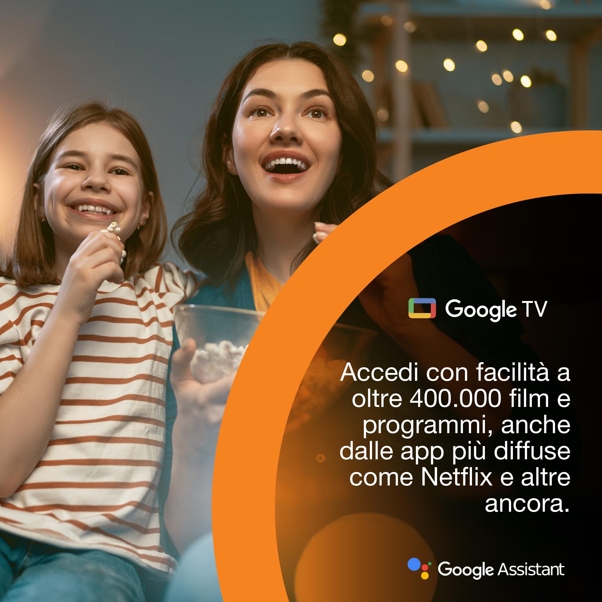 Epson Lifestudio Grand Plus EH-LS970B | Videoproiettore TV Laser Smart Ultracorto 4K | Home Cinema |4.000 Lumen | AI Imaging | Sound By BOSE | Google TV | Display Da 150''| Garanzia di 5 Anni | Nero