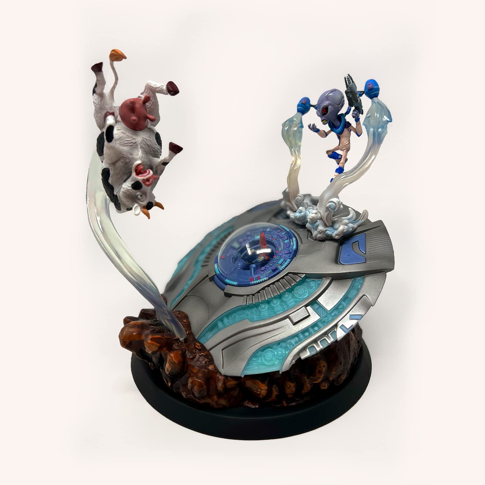 DESTROY ALL HUMANS CRYPTO 'N' COW Statue : Amazon.es: Videojuegos