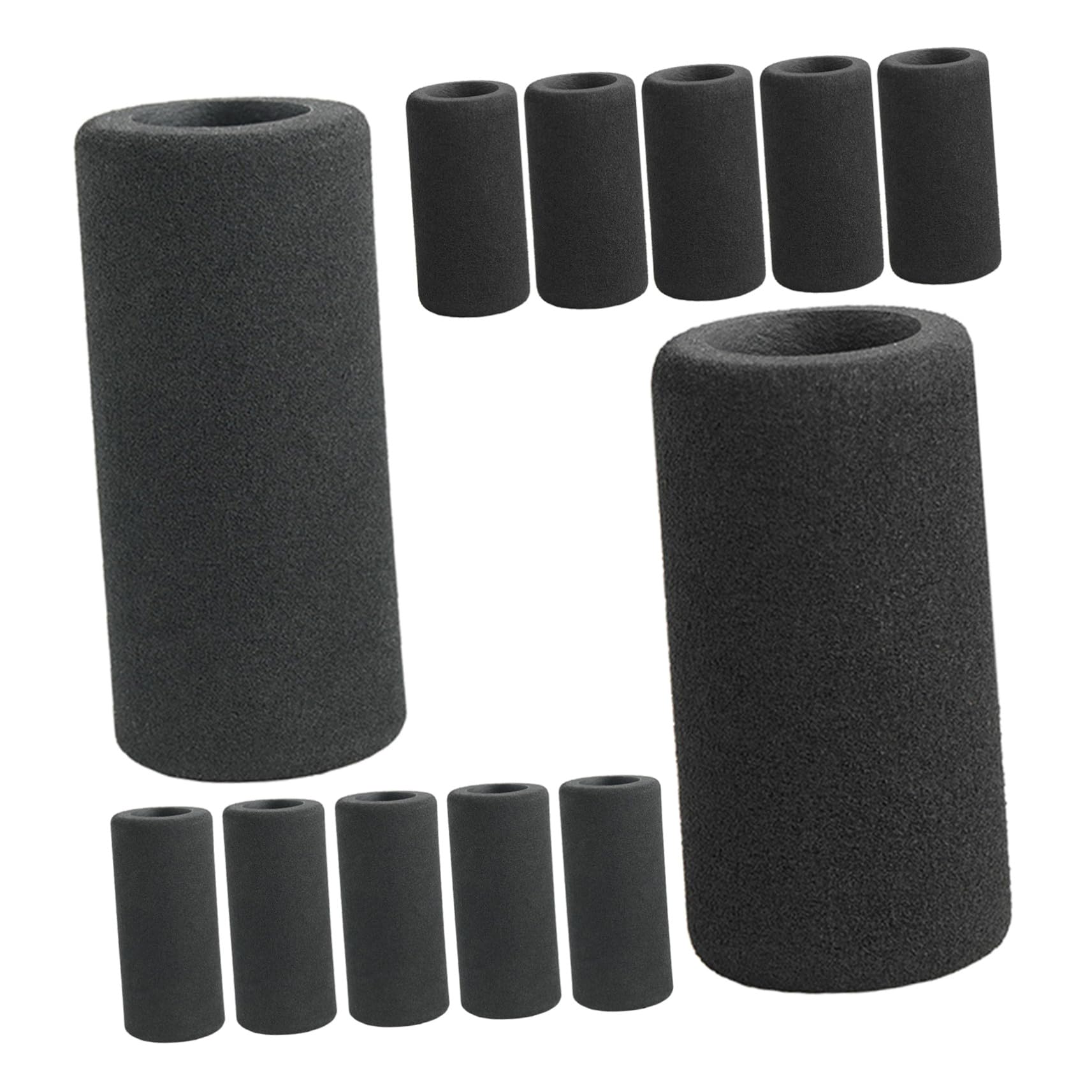 PRETYZOOM Co2 Inflator Sleeve Soft Touch Sponge Material for Bike Tire Inflator 12pcs Compact Cycling Travel and Tire Repairs Accessory with Anti-freeze Protection and Bicycle Air Pump
