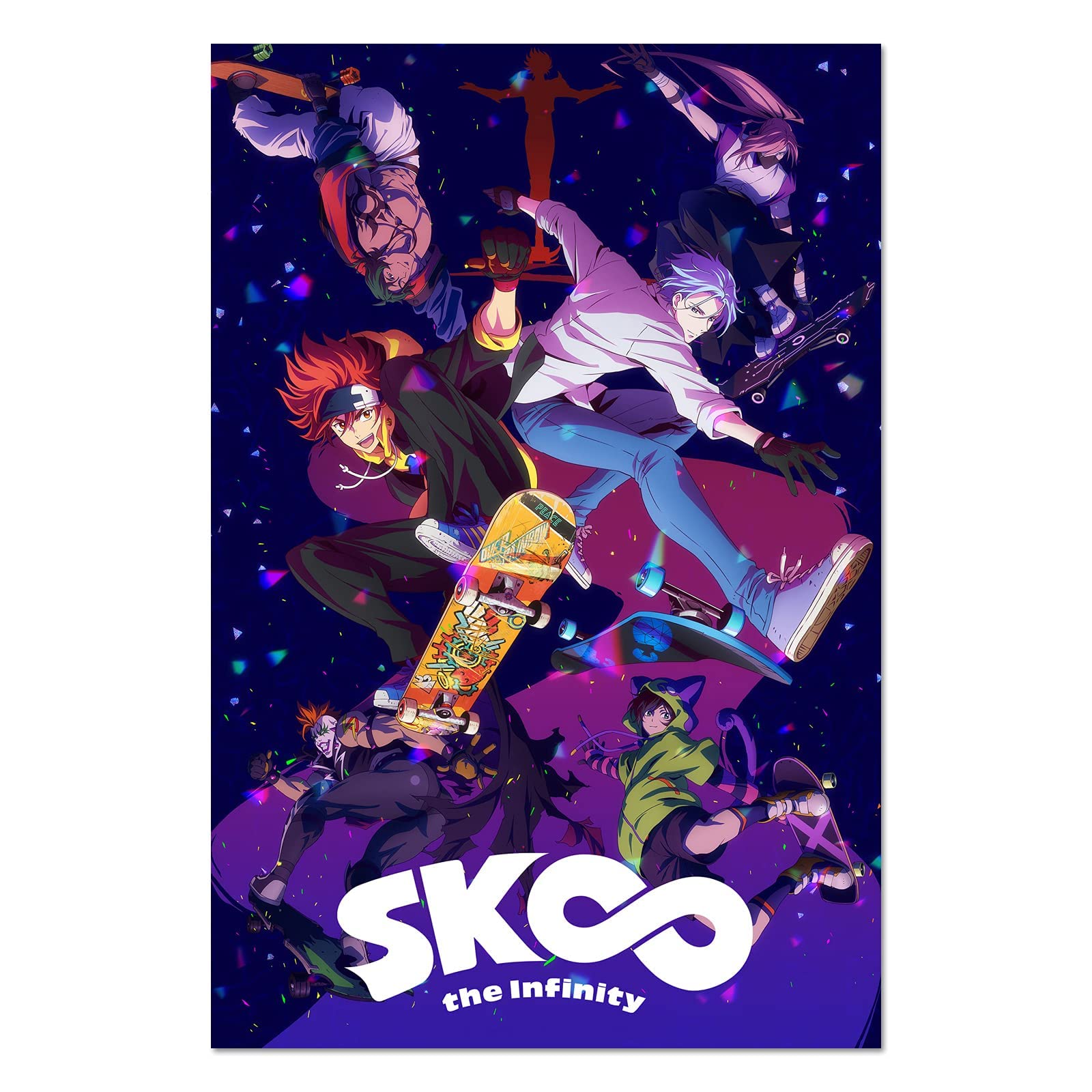 SUPERSTACK SK8 The Infinity Poster Bathroom Decor Wall Decor Home Decor Canvas Print Poster,Unframed, 16 x 24 Inch (K8)