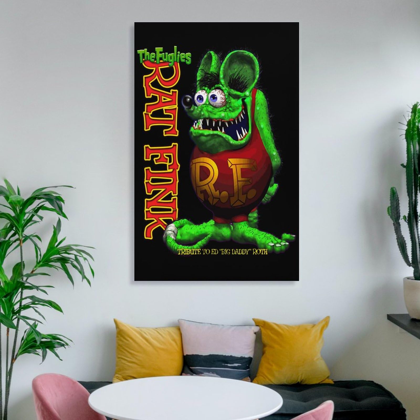 Amazon.co.jp: 絵画 おしゃれ Ratfink ラットフィンク アートパネル 
